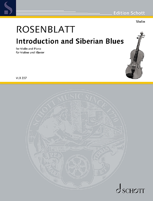 Vorderes Coverbild Introduction and Siberian Blues 