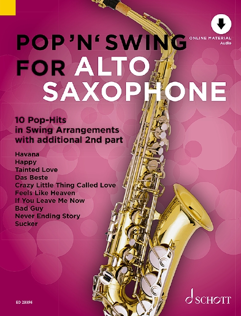 Vorderes Coverbild Pop 'n' Swing For Alto Saxophone Band 1