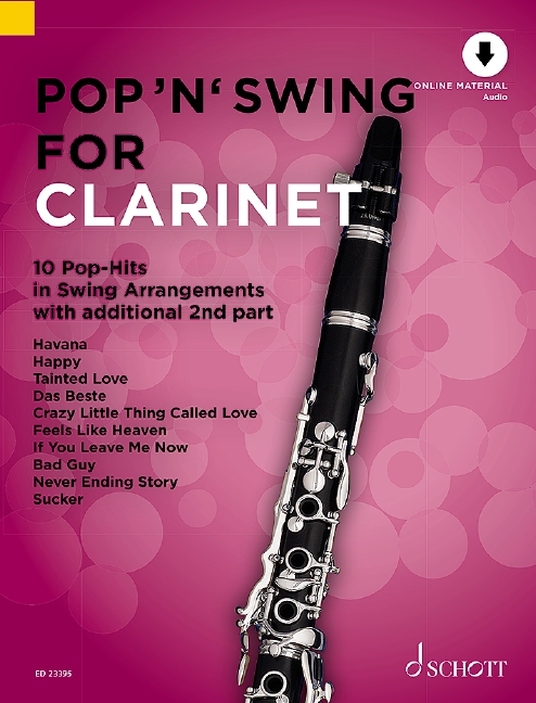 Vorderes Coverbild Pop 'n' Swing For Clarinet Band 1