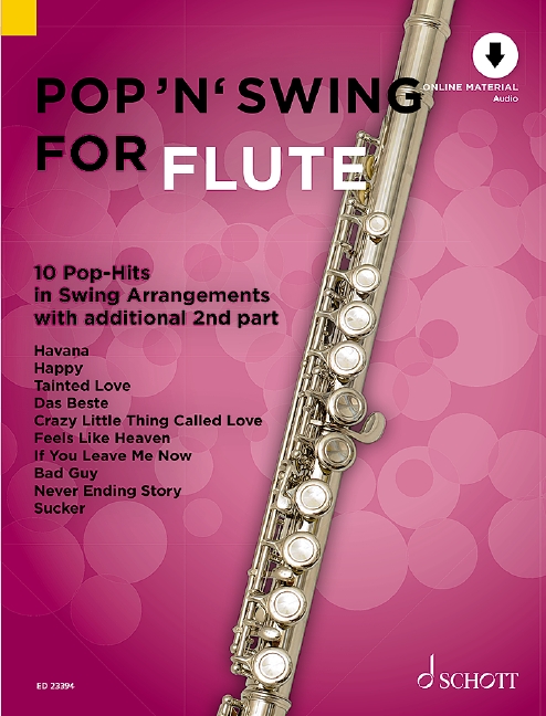 Vorderes Coverbild Pop 'n' Swing For Flute 