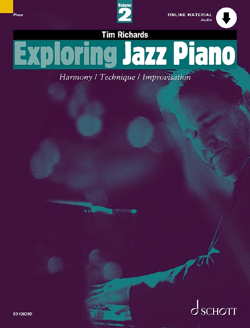 Vorderes Coverbild Exploring Jazz Piano 2 Band 2