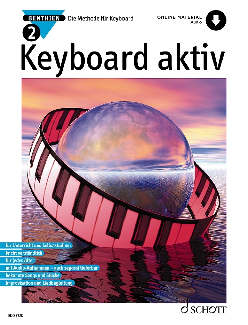 Vorderes Coverbild Keyboard aktiv Band 2