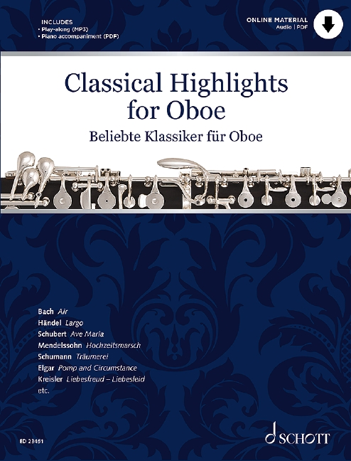 Vorderes Coverbild Beliebte Klassiker für Oboe 