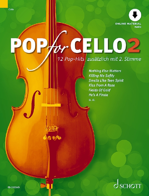 Vorderes Coverbild Pop For Cello Band 2