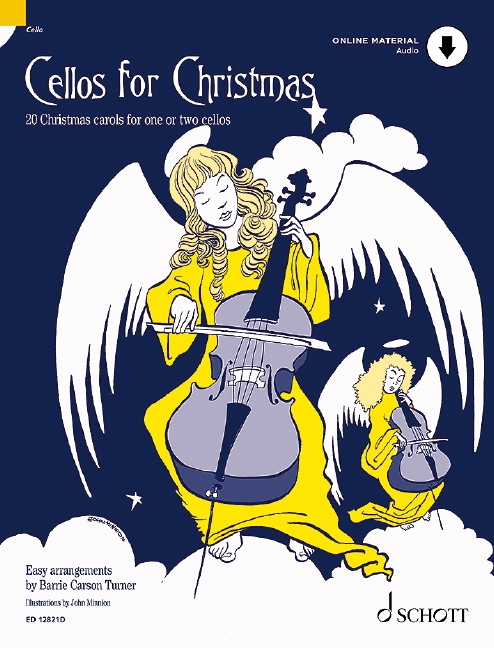 Vorderes Coverbild Cellos for Christmas 
