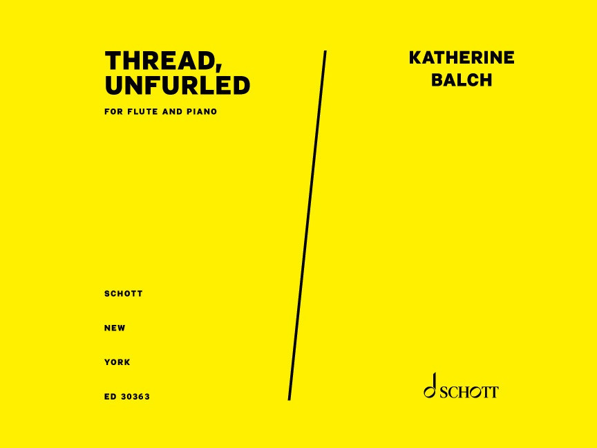 Vorderes Coverbild Thread, unfurled 