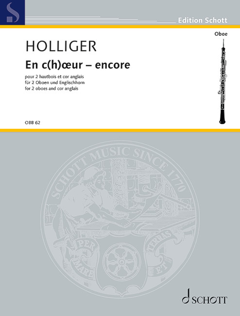 Vorderes Coverbild En c(h)œur - encore (Praeludchen, Fughettchen und Lobhymne auf die Pfundnote) 