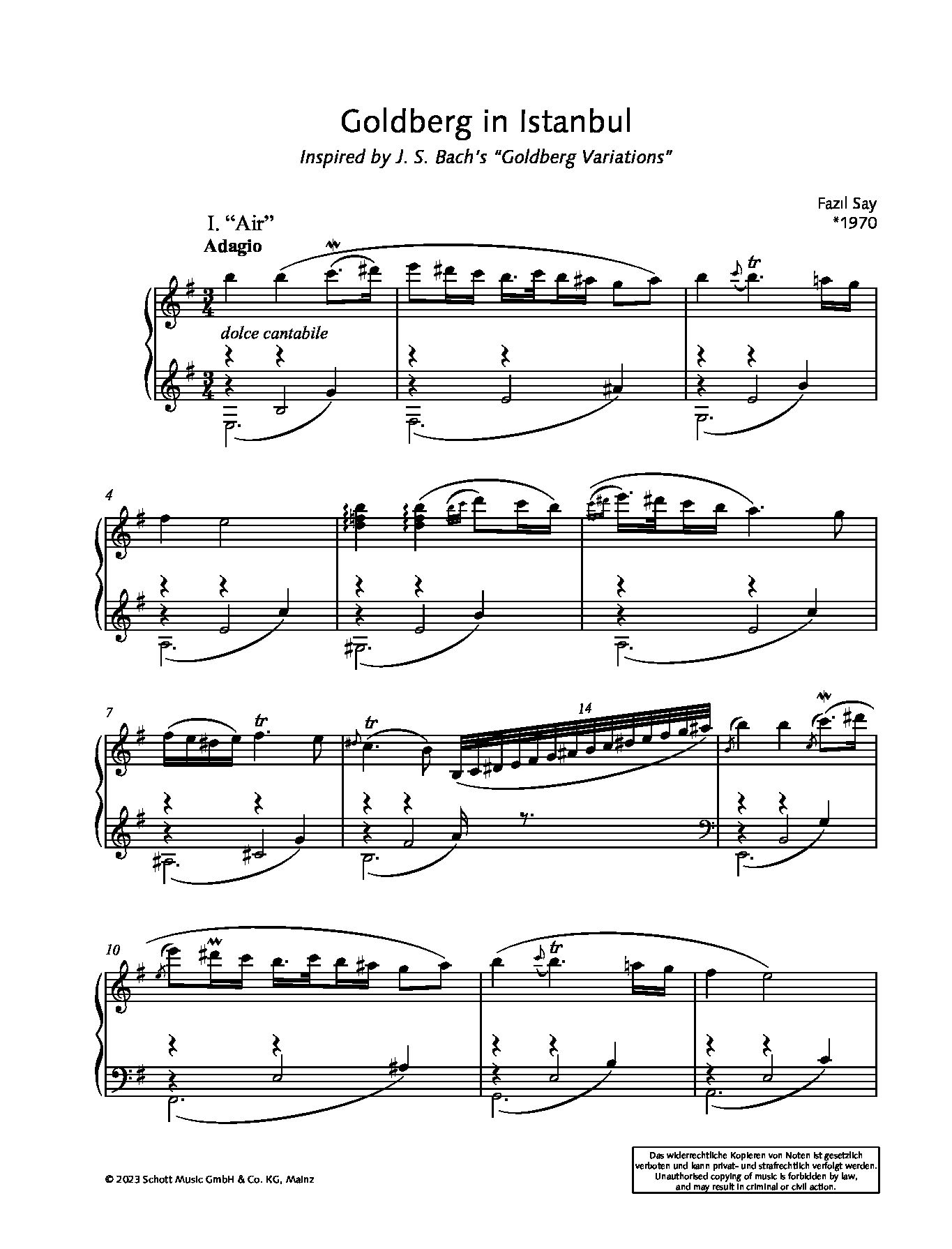 Anderes Coverbild Goldberg in Istanbul 