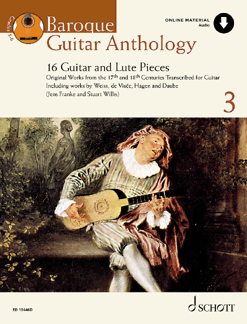 Vorderes Coverbild Baroque Guitar Anthology 3