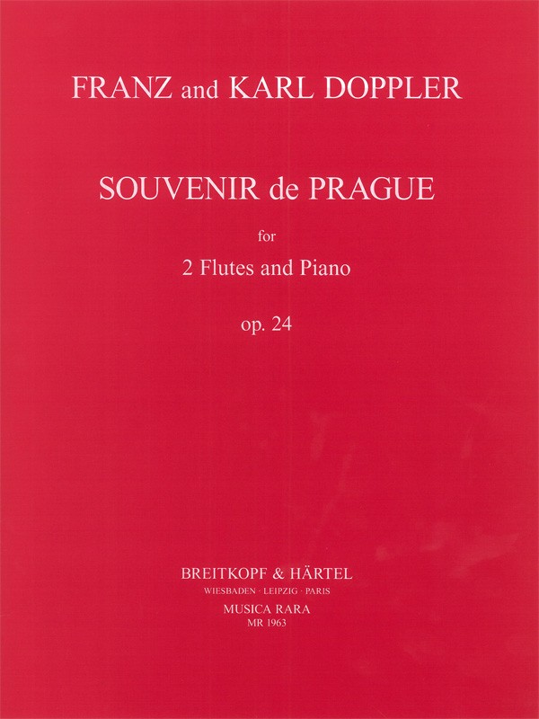 Vorderes Coverbild Souvenir de Prague op. 24