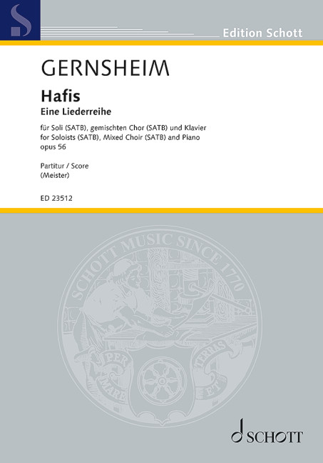 Vorderes Coverbild Hafis 