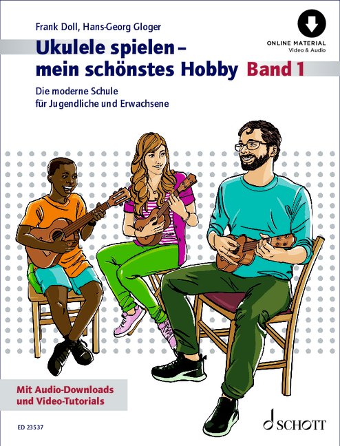 Vorderes Coverbild Ukulele spielen - mein schönstes Hobby Band 1