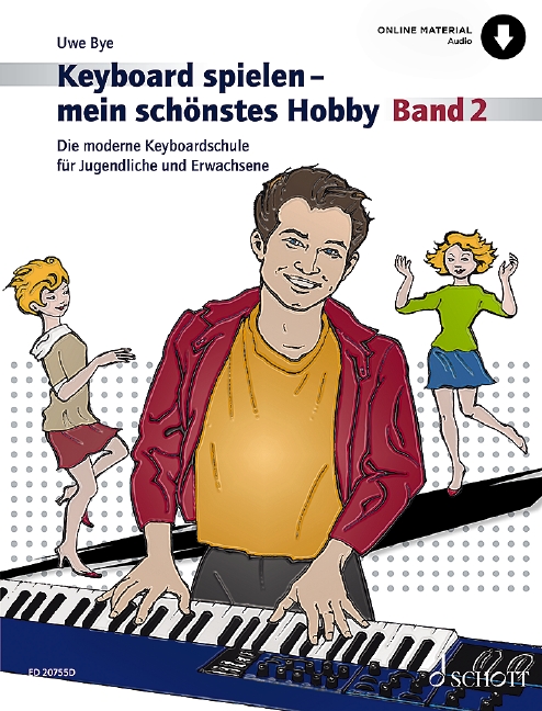 Vorderes Coverbild Keyboard spielen - mein schönstes Hobby Band 2