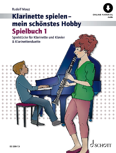 Vorderes Coverbild Klarinette spielen - mein schönstes Hobby Spielbuch 1