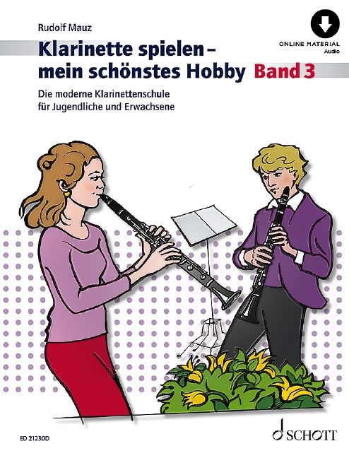 Vorderes Coverbild Klarinette spielen - mein schönstes Hobby Band 3