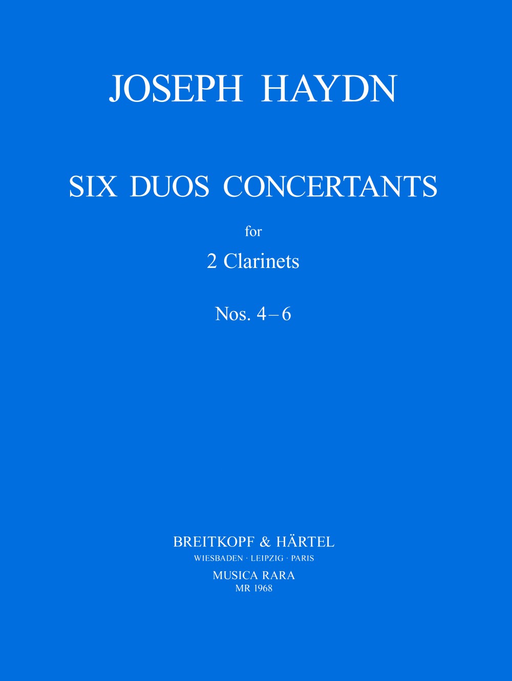 Vorderes Coverbild 6 Duos Concertants