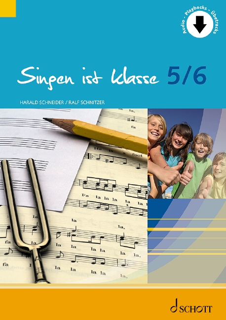 Vorderes Coverbild Singen ist klasse 5/6 