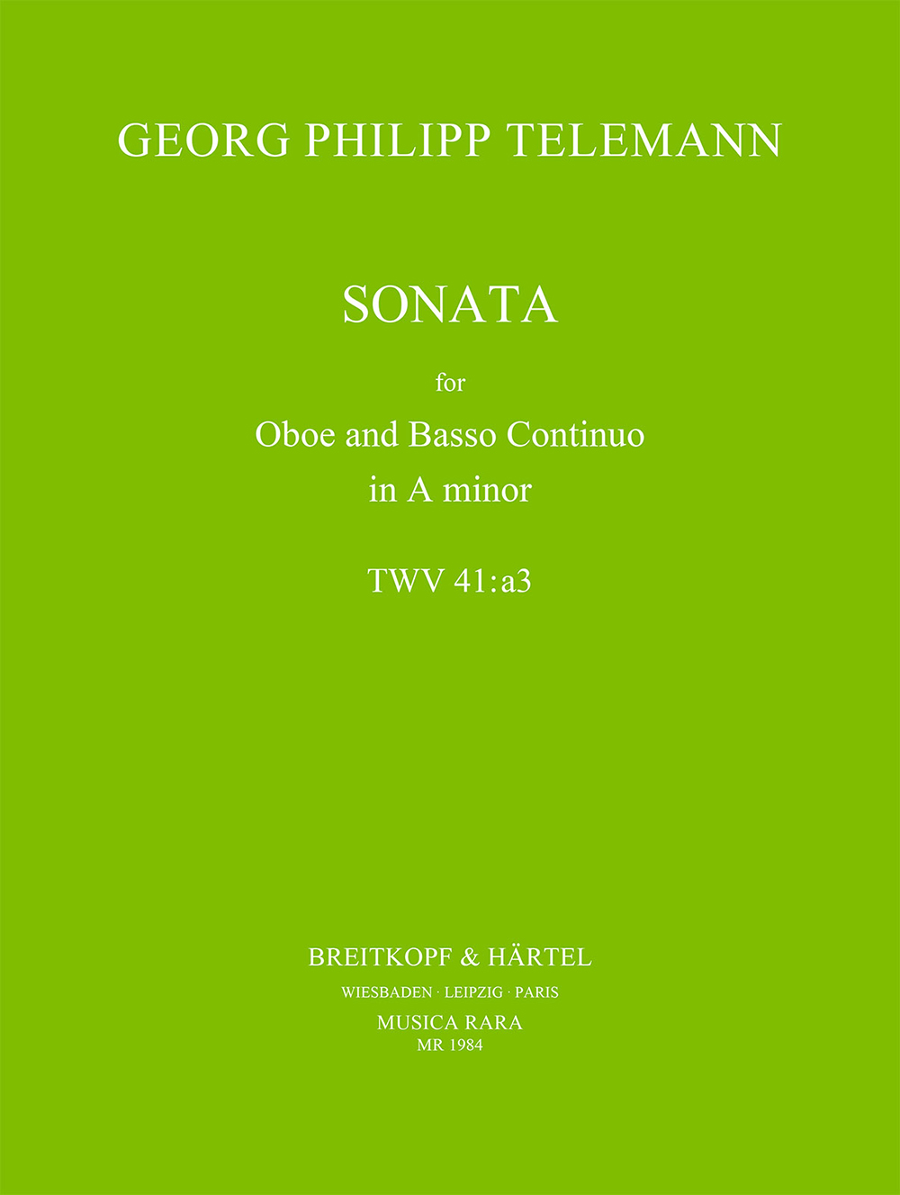 Vorderes Coverbild Sonata in a