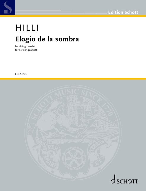 Vorderes Coverbild Elogio de la sombra