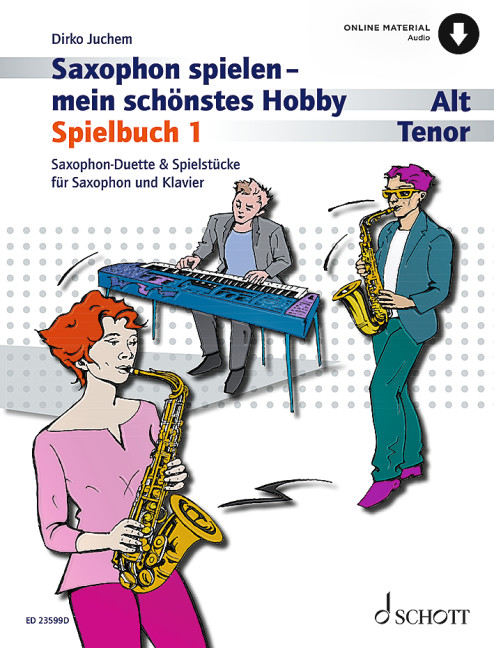 Vorderes Coverbild Saxophon spielen - mein schönstes Hobby 