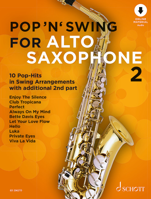 Vorderes Coverbild Pop 'n' Swing For Alto Saxophone Band 2