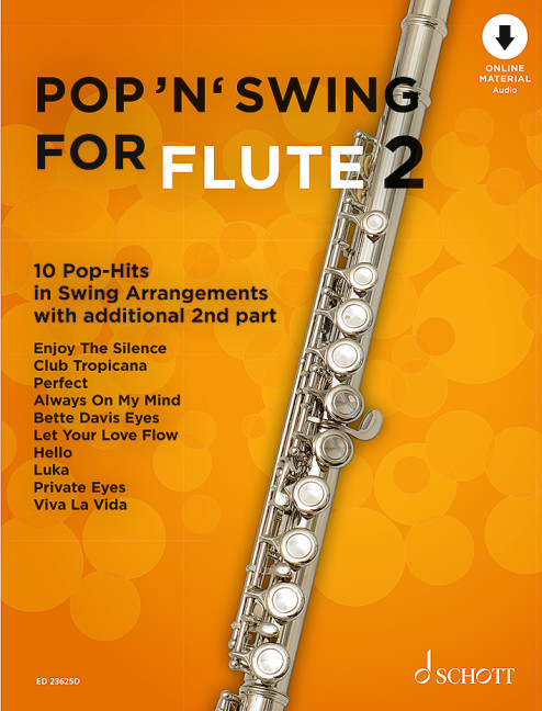 Vorderes Coverbild Pop 'n' Swing For Flute Band 2