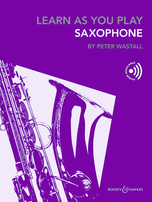 Vorderes Coverbild Learn As You Play Saxophone 