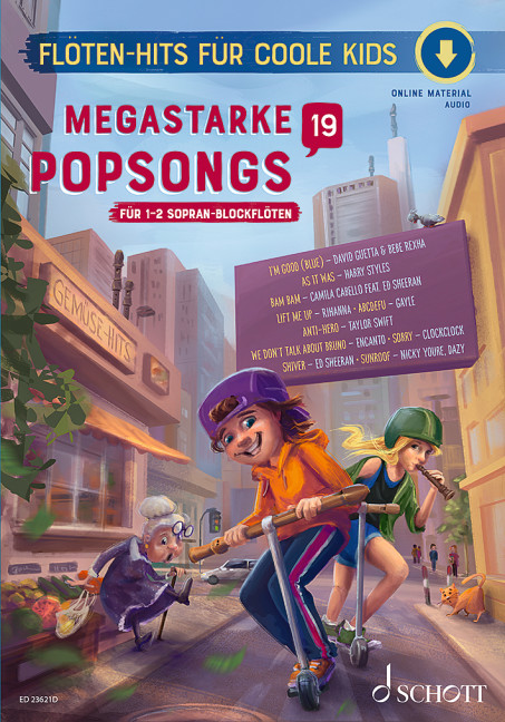 Vorderes Coverbild Megastarke Popsongs Band 19