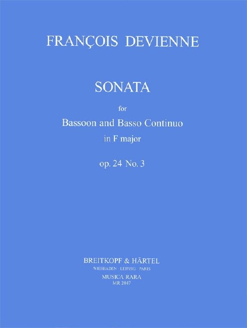 Anderes Coverbild Sonate F-dur op. 24/3