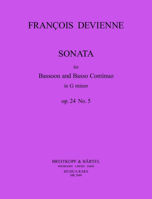 Anderes Coverbild Sonate g-moll op. 24/5
