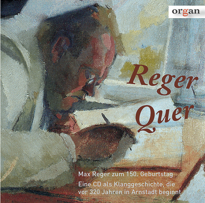 Vorderes Coverbild REGER QUER (CD zu organ 2023/03) 
