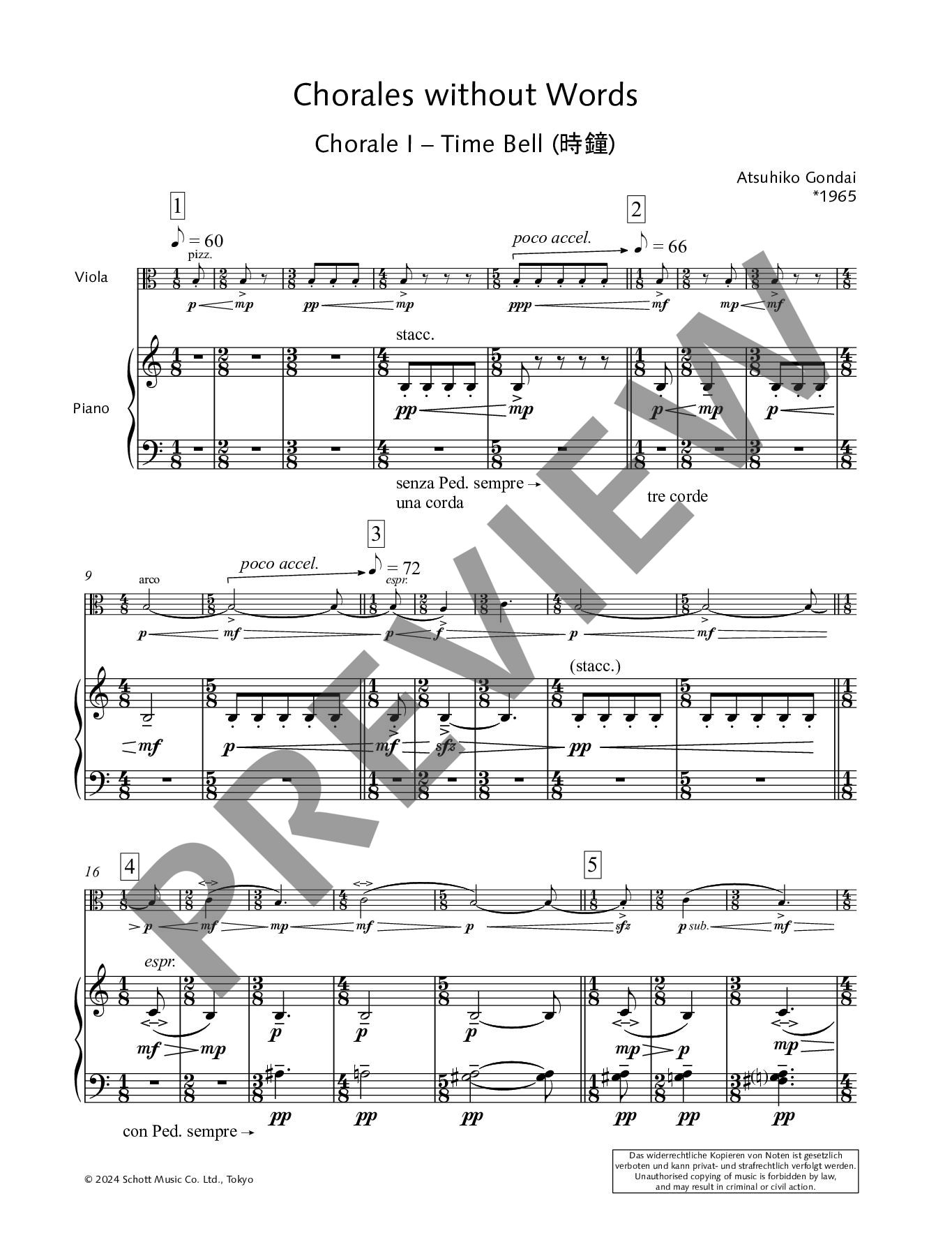 Anderes Coverbild Chorales without Words op. 185 