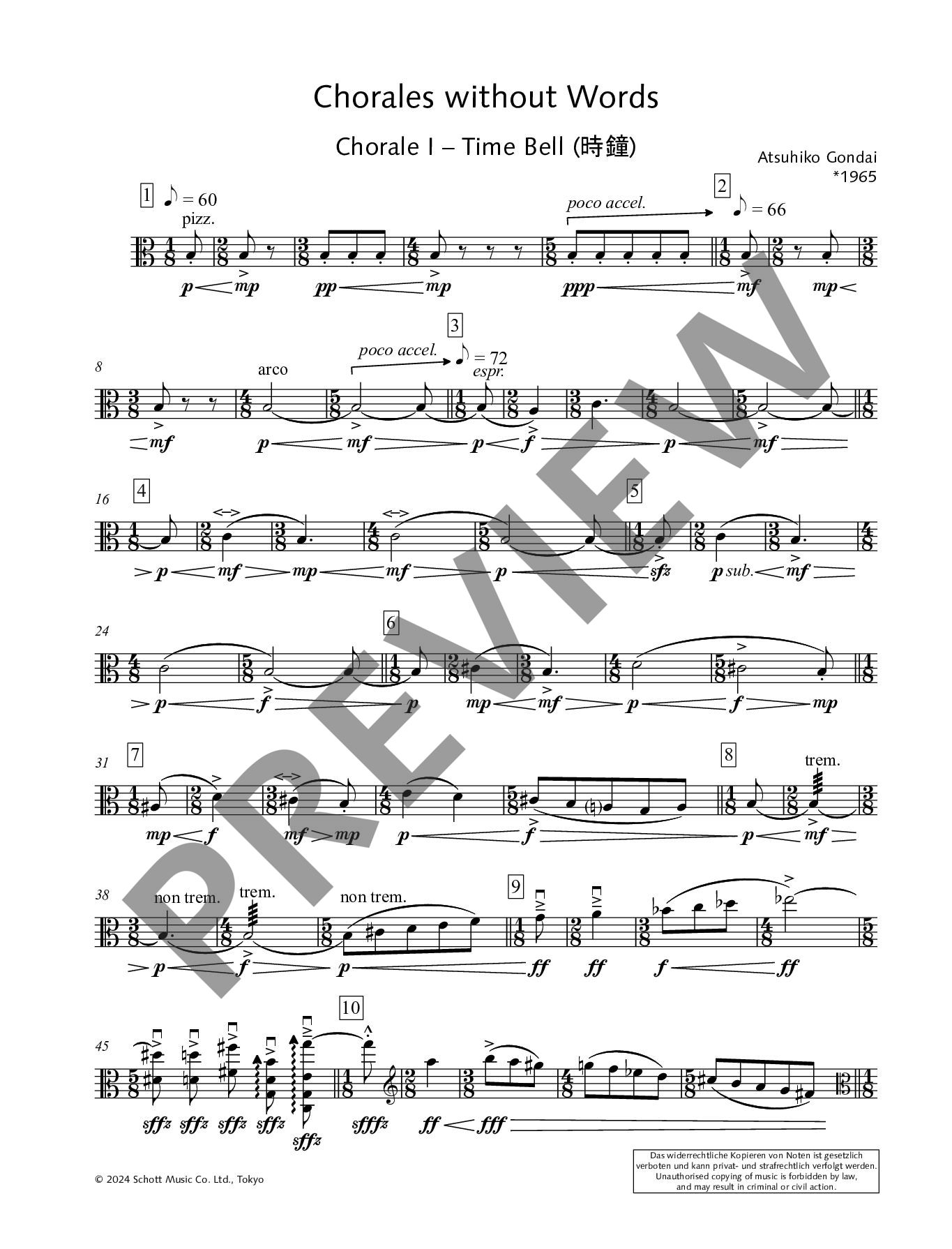 Anderes Coverbild Chorales without Words op. 185 