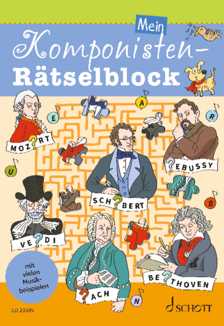 Anderes Coverbild Mein Komponisten-Rätselblock