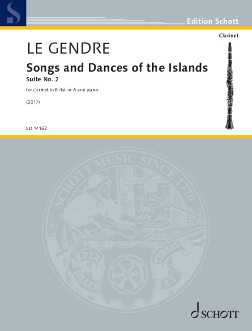 Vorderes Coverbild Songs and Dances of the Islands Suite No. 2 