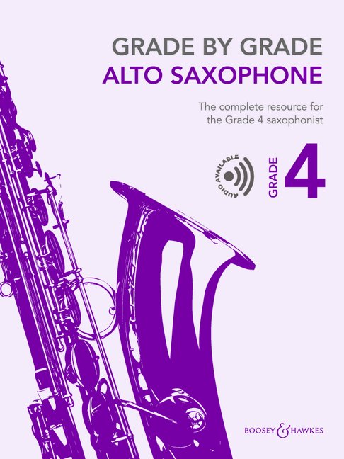 Vorderes Coverbild Grade by Grade - Alto Saxophone Grade 4 