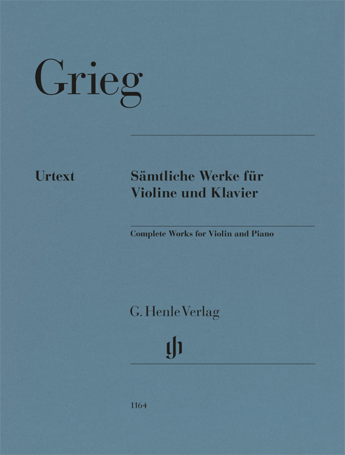 Vorderes Coverbild Sämtliche Werke für Violine und Klavier