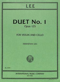 Vorderes Coverbild Duet No.1 G major op. 125 