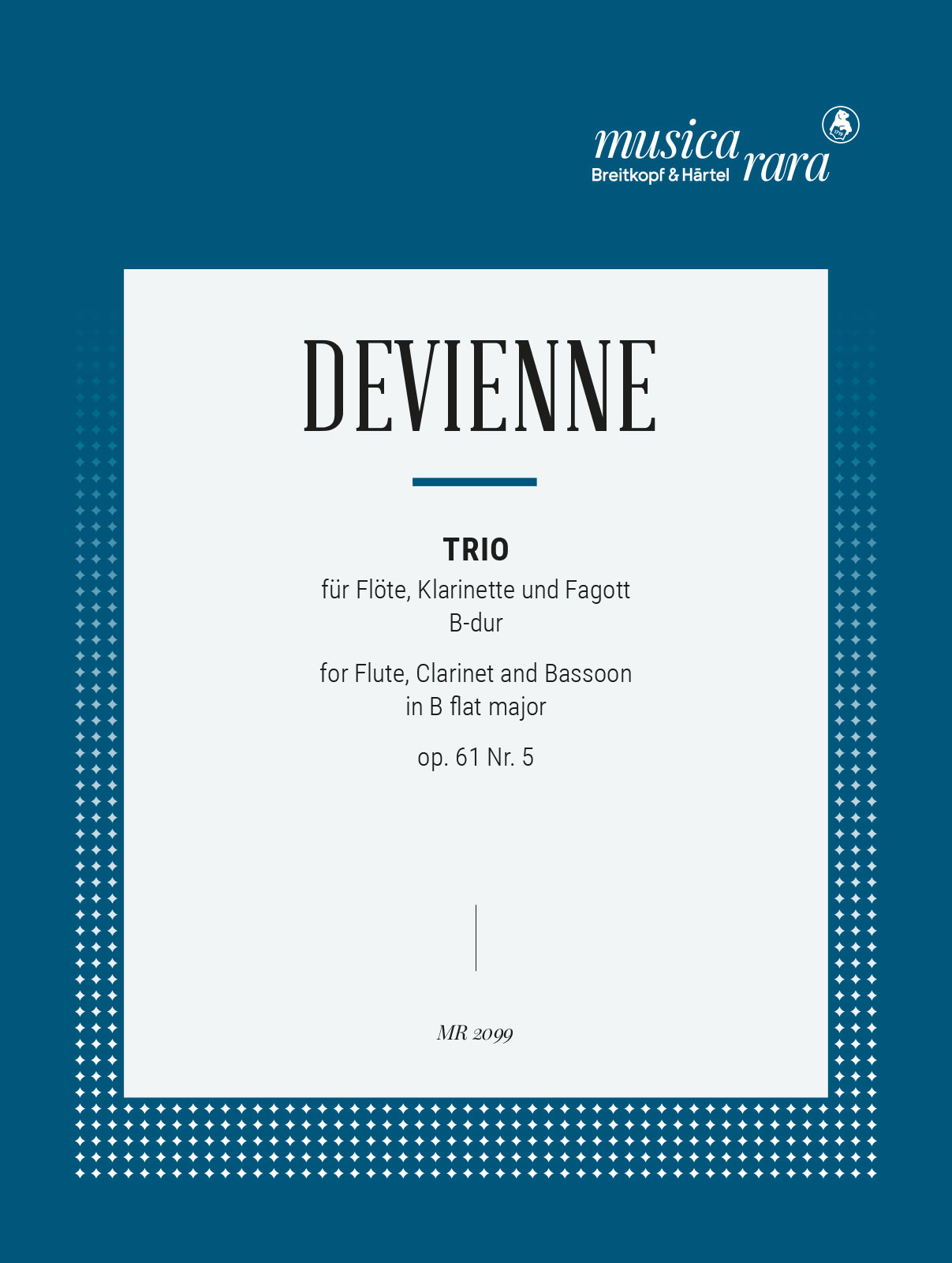 Vorderes Coverbild Trio in B op. 61 Nr. 5
