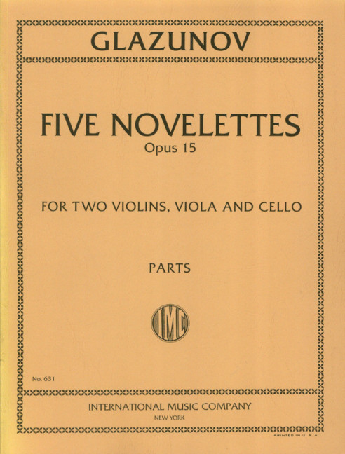 Vorderes Coverbild Five Novelettes op. 15 