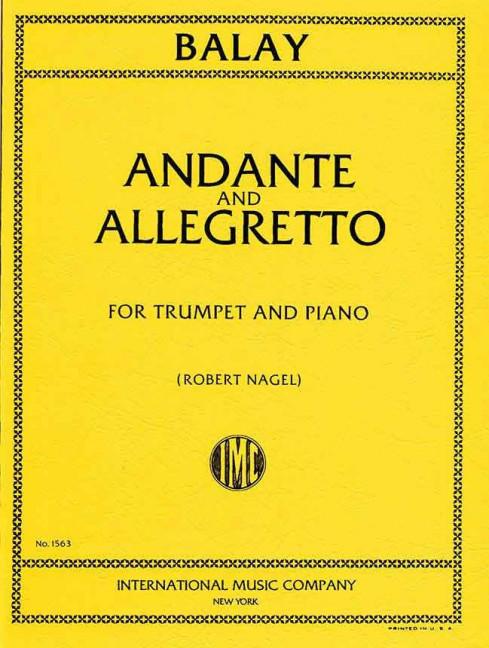 Vorderes Coverbild Andante and Allegro 