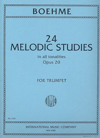 Vorderes Coverbild 24 Melodic Studies op. 20 