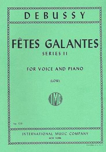Vorderes Coverbild Fetes Galantes Series II 