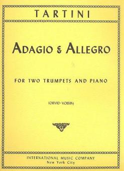 Vorderes Coverbild ADAGIO & ALLEGRO 2Trp Pft 