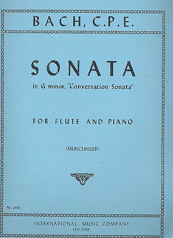 Vorderes Coverbild Sonata in G minor 