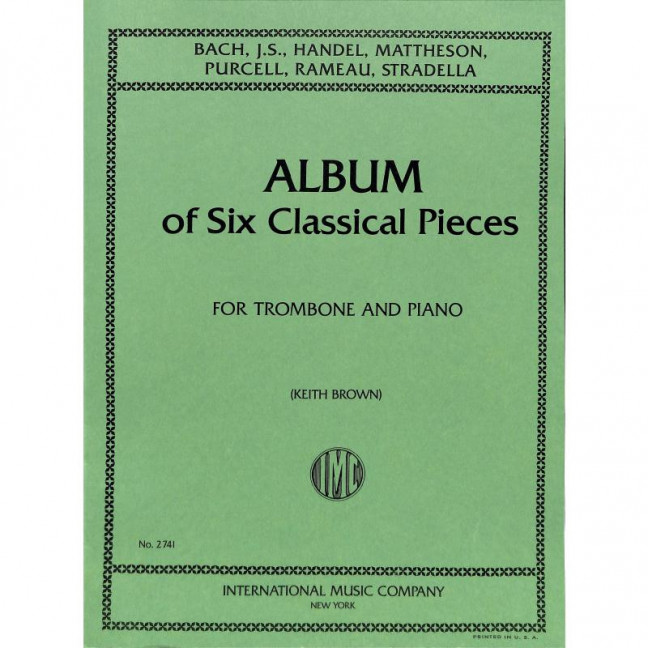 Vorderes Coverbild Album of Six Classical Pieces 