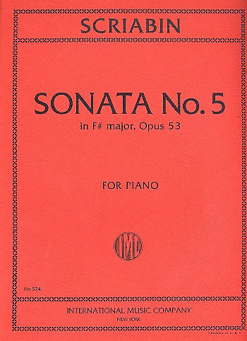 Vorderes Coverbild Sonata No. 5 in F# major op.53 