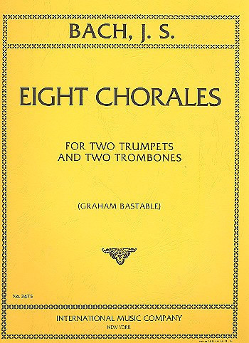 Vorderes Coverbild Eight Chorales 