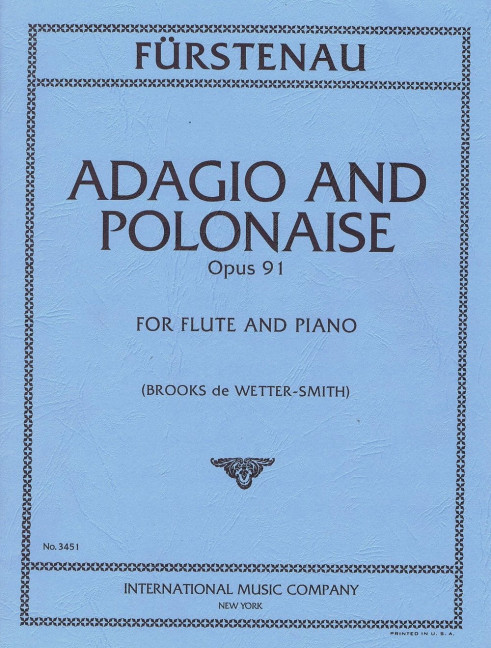 Vorderes Coverbild Adagio and Polonaise op. 91 