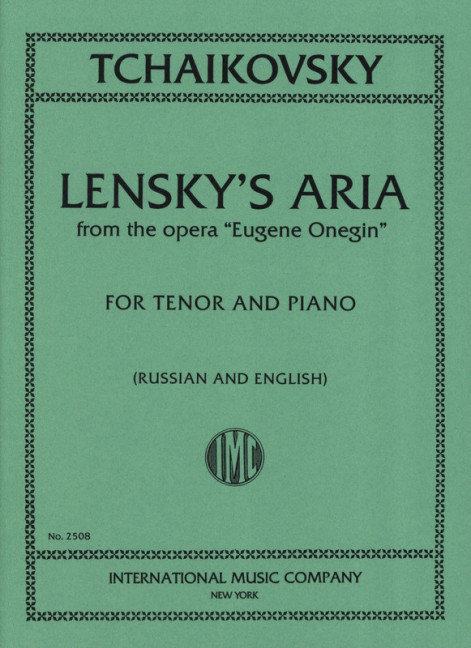 Vorderes Coverbild Lensky's Aria 